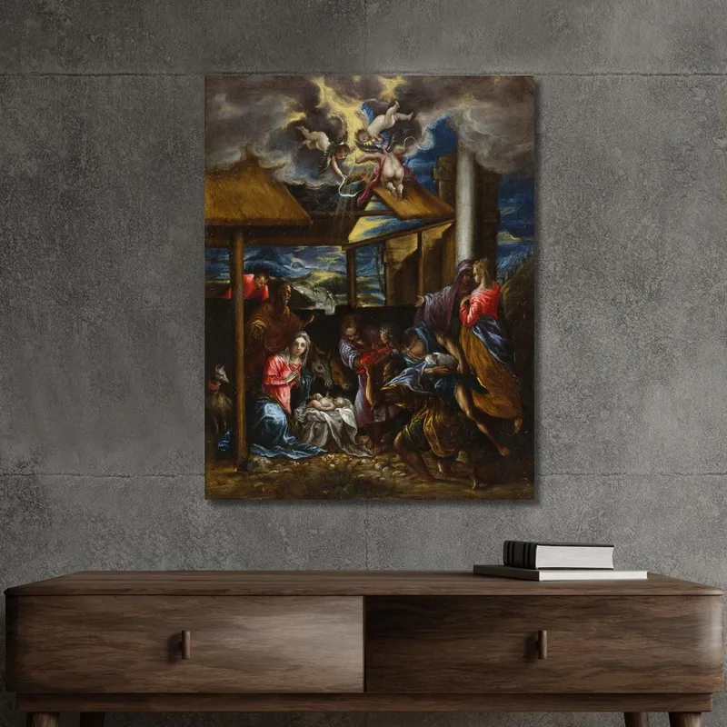 L'Adorazione Dei Pastori 2 El Greco (Domenikos Theotokopoulos)