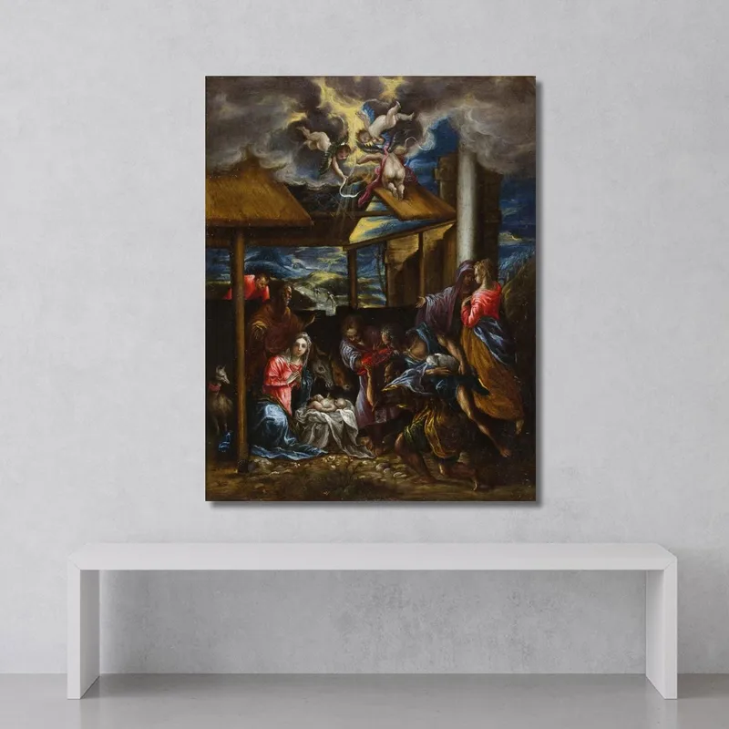 L'Adorazione Dei Pastori 2 El Greco (Domenikos Theotokopoulos)