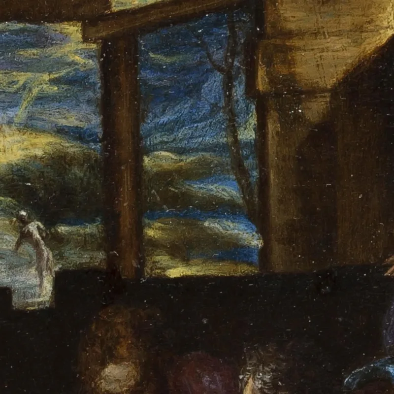 L'Adorazione Dei Pastori 2 El Greco (Domenikos Theotokopoulos)