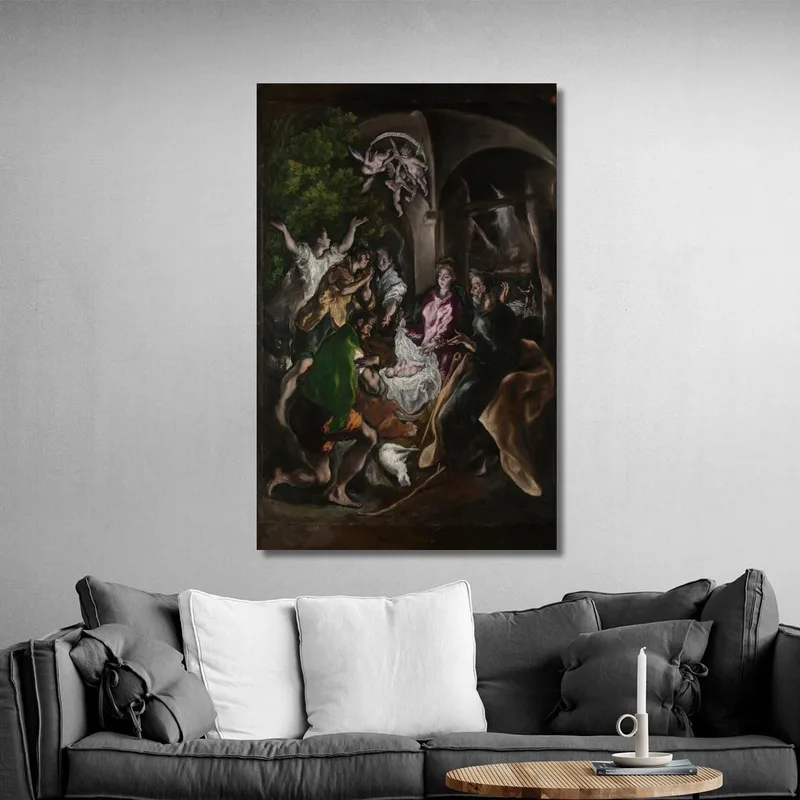 La Adoración De Los Pastores El Greco (Domenikos Theotokopoulos)