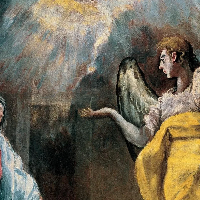 The Annunciation 3 El Greco (Domenikos Theotokopoulos)