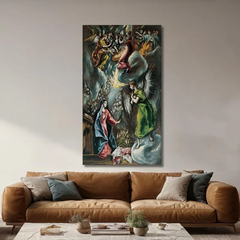 La Anunciación El Greco (Domenikos Theotokopoulos)
