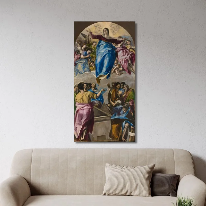 La Asunción De La Virgen El Greco (Domenikos Theotokopoulos)