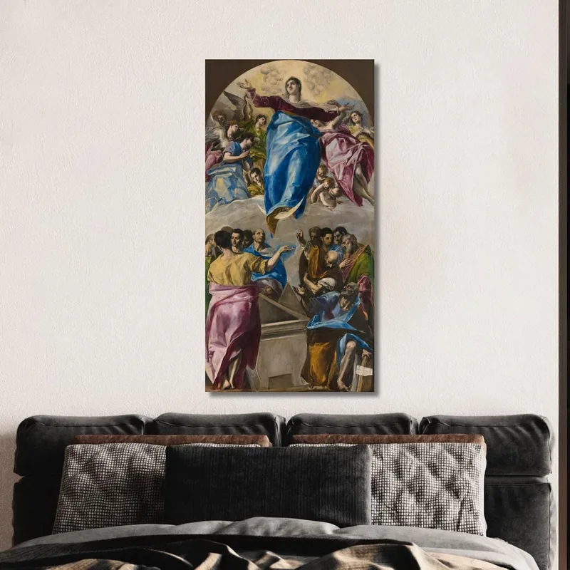 La Asunción De La Virgen El Greco (Domenikos Theotokopoulos)