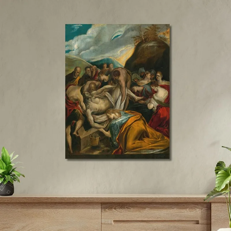 The Entombment Of Christ El Greco (Domenikos Theotokopoulos)