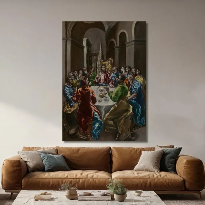 La Fiesta En La Casa De Simón El Greco (Domenikos Theotokopoulos)