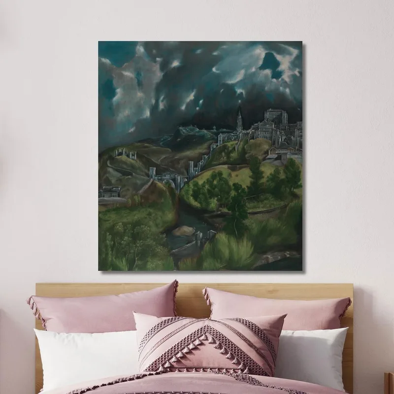 Vista De Toledo El Greco (Domenikos Theotokopoulos)
