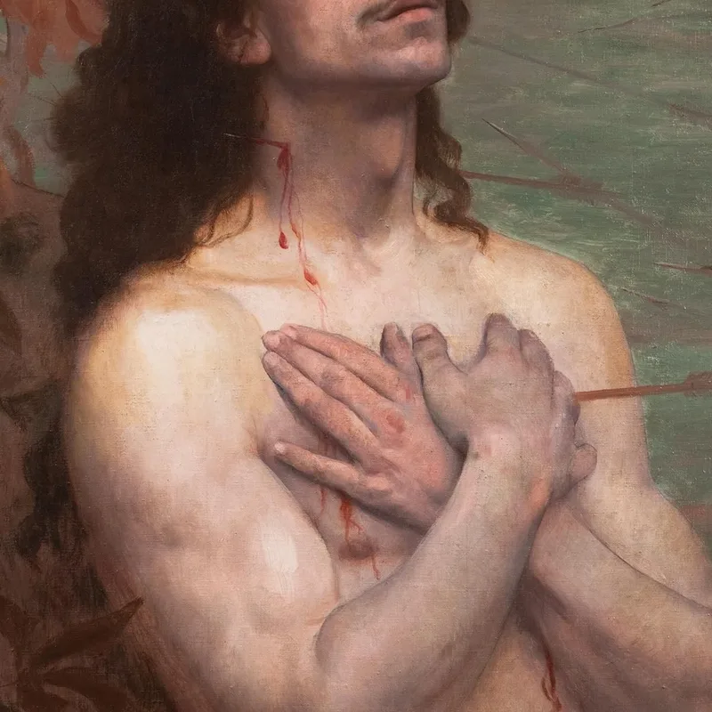 Étude De Saint Sébastien Pour La Récompense De Saint Sébastien Eliseu Visconti