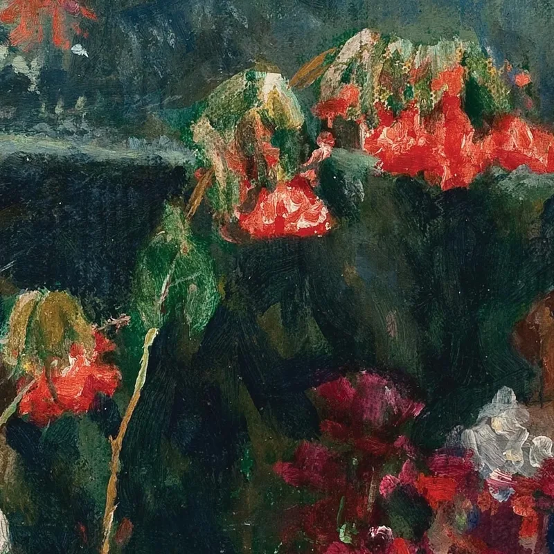 Tres Chicas En El Jardín Eliseu Visconti