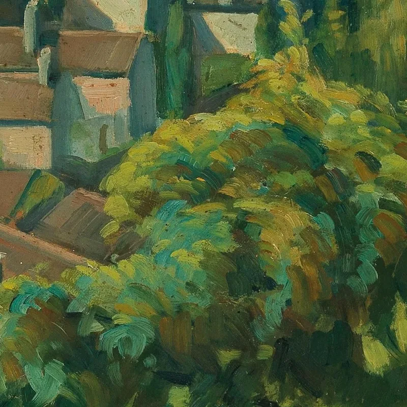 Una Vista De Los Molosomas Emile Bernard