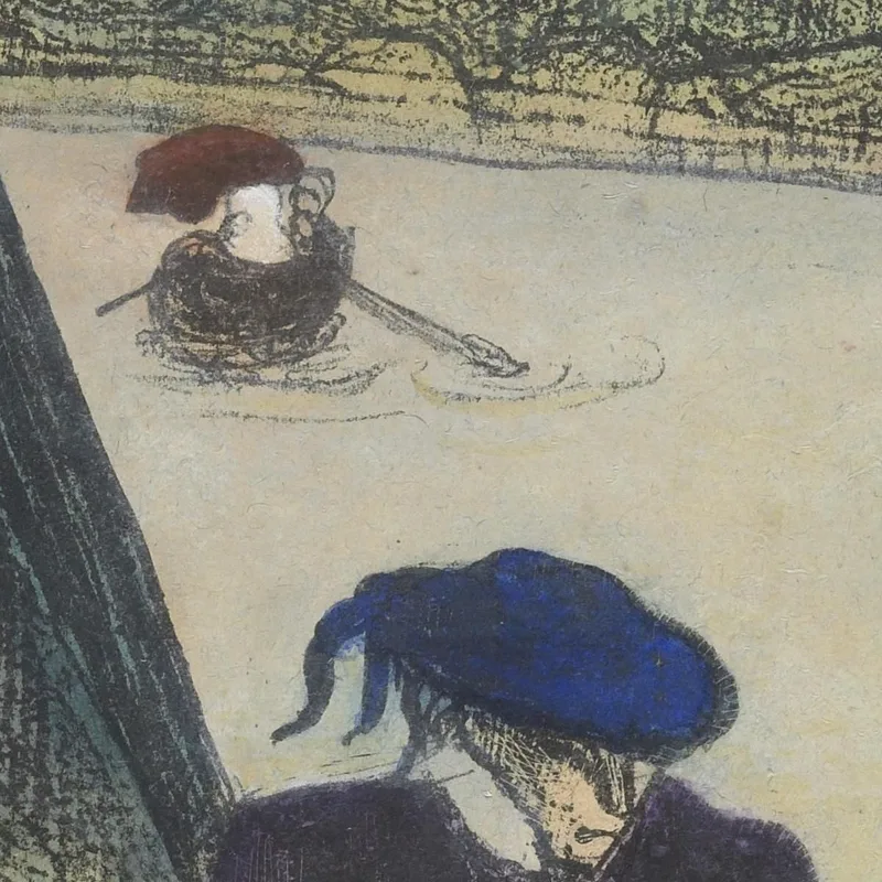 Bretonen In Einer Fähre Bretonen In Einer Fähre Emile Bernard