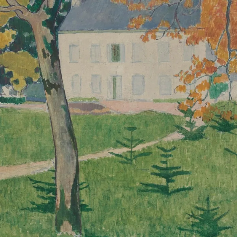 Casa Entre Árboles Pont-Aven Emile Bernard