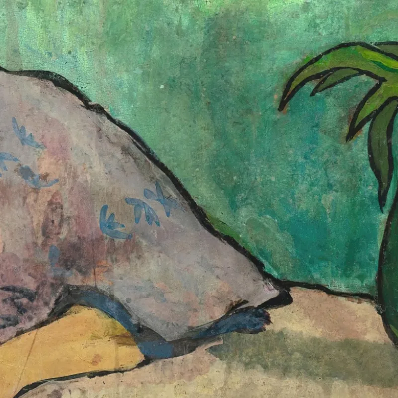 Mujer Joven Leyendo En Kimono Emile Bernard