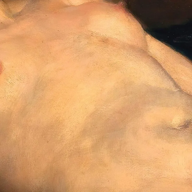 Nude Lying With Bracelet Emile Bernard