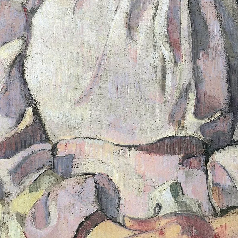 Portrait Of Marie Lemasson Emile Bernard