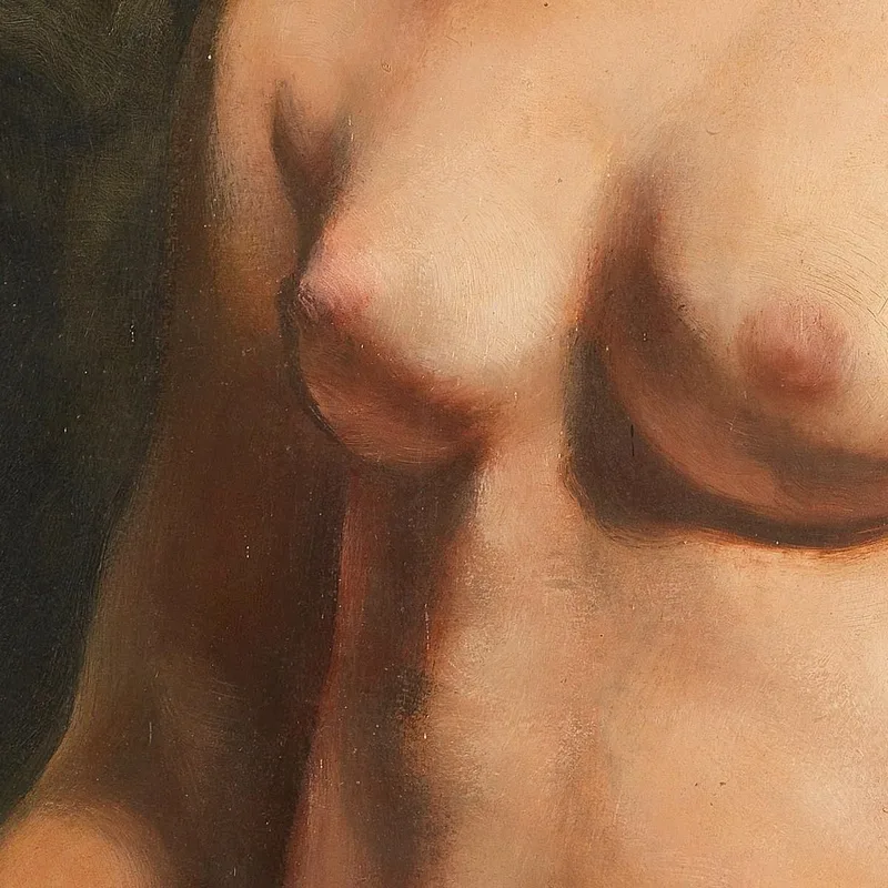 Desnudo Sentado Emile Bernard