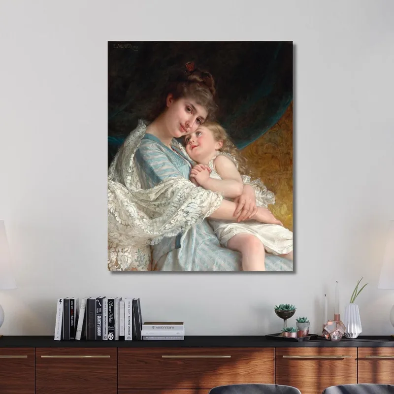 A Tender Embrace Émile Munier