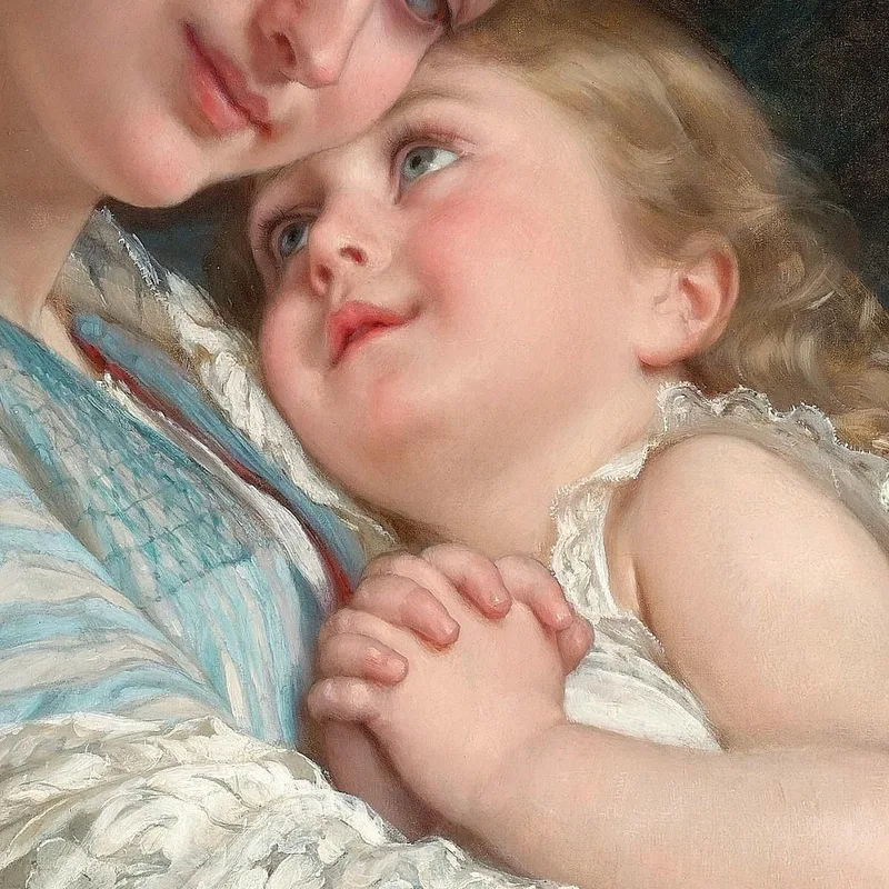 A Tender Embrace Émile Munier