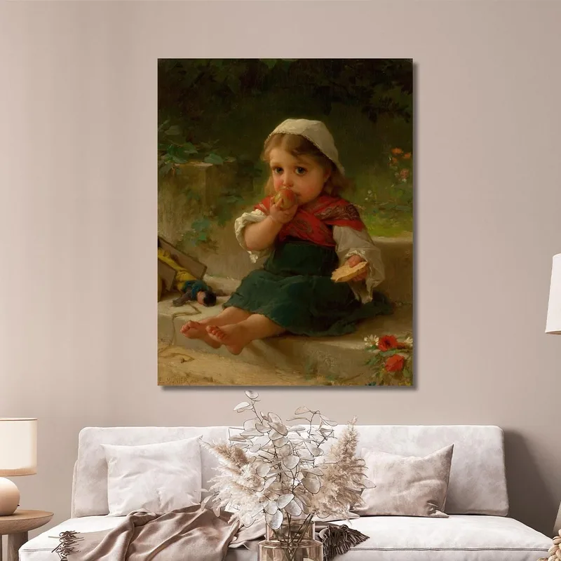Portrait Of A Child Émile Munier