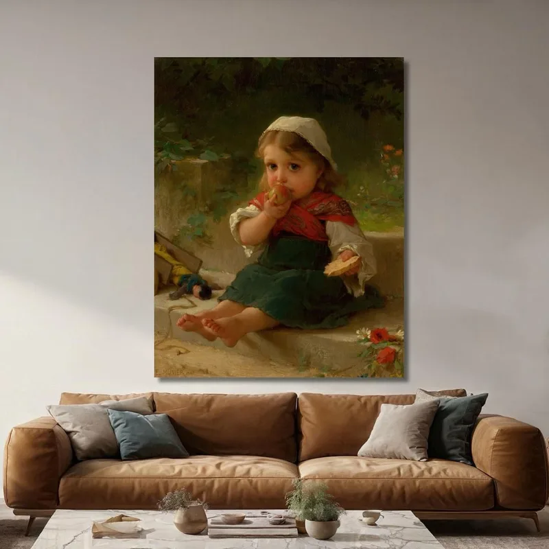 Portrait Of A Child Émile Munier