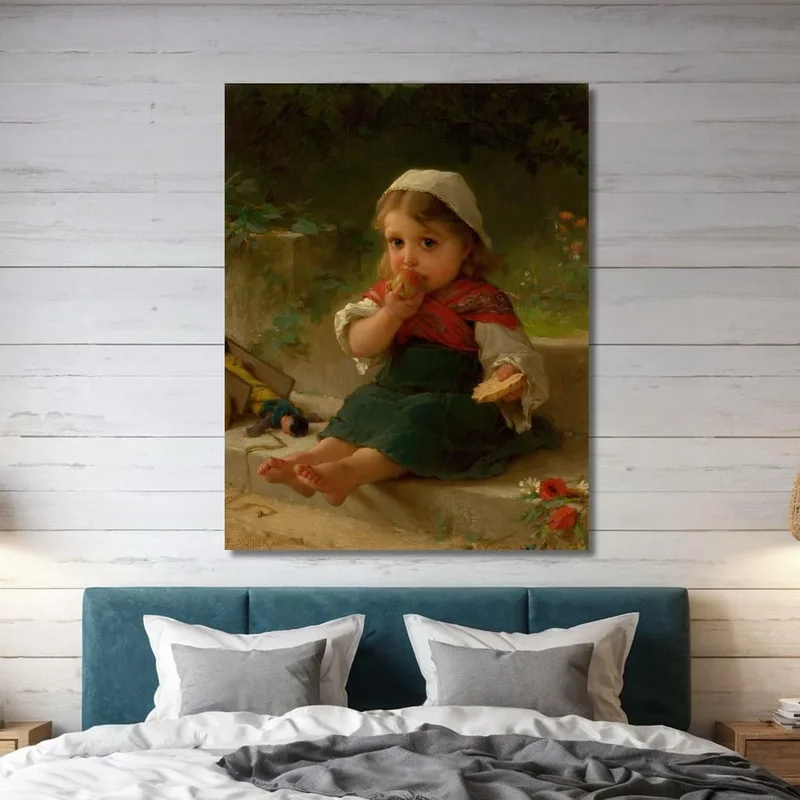 Portrait Of A Child Émile Munier