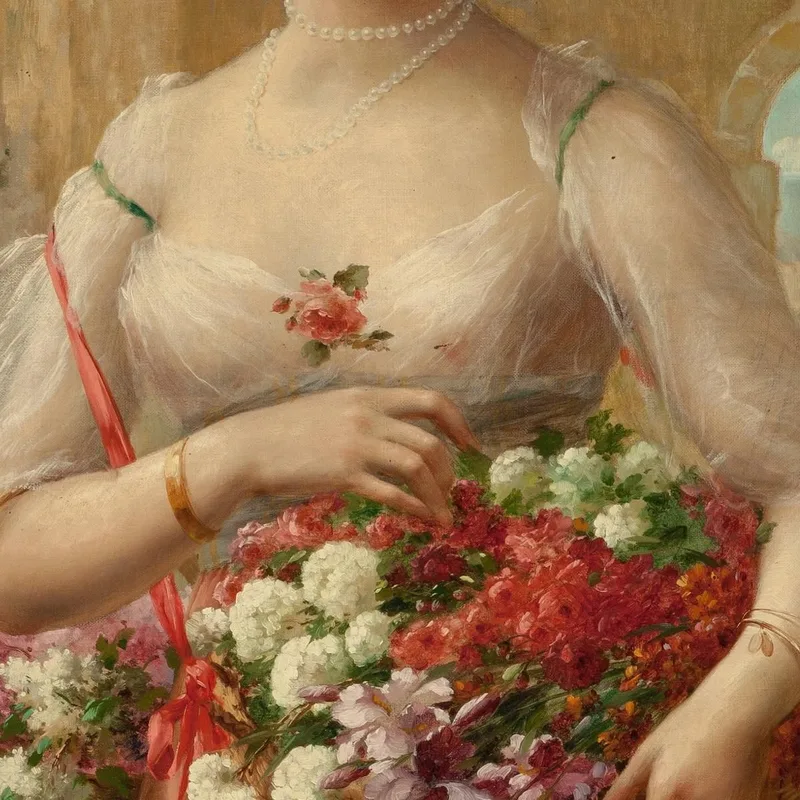Mit Rosen Emile Vernon