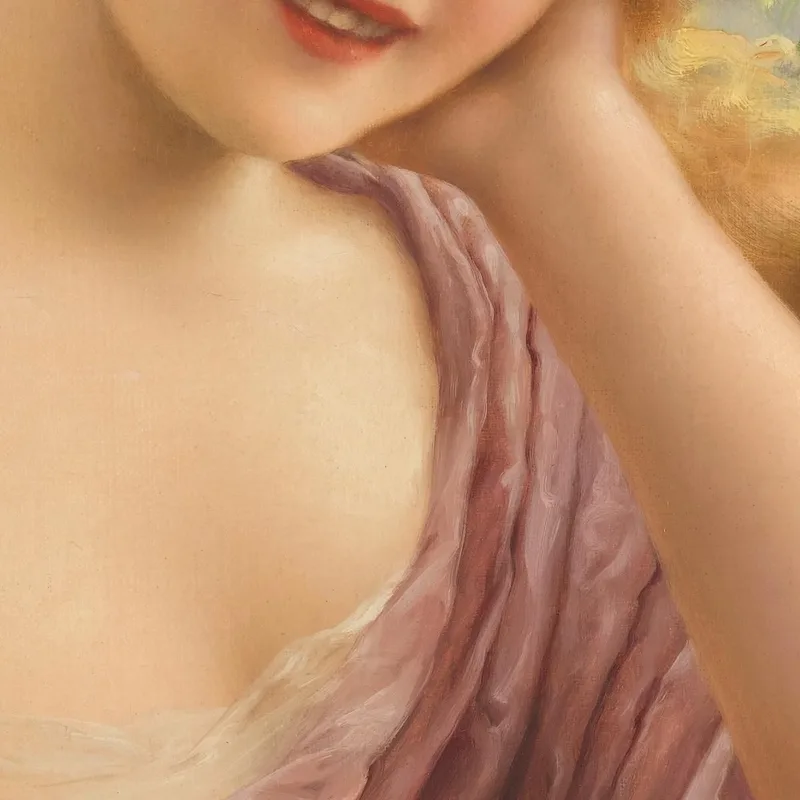 Mädchen Mit Dem Zitronenbaum Emile Vernon