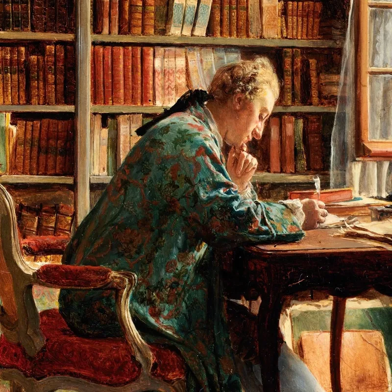 The Bibliophile Ernest Meissonier