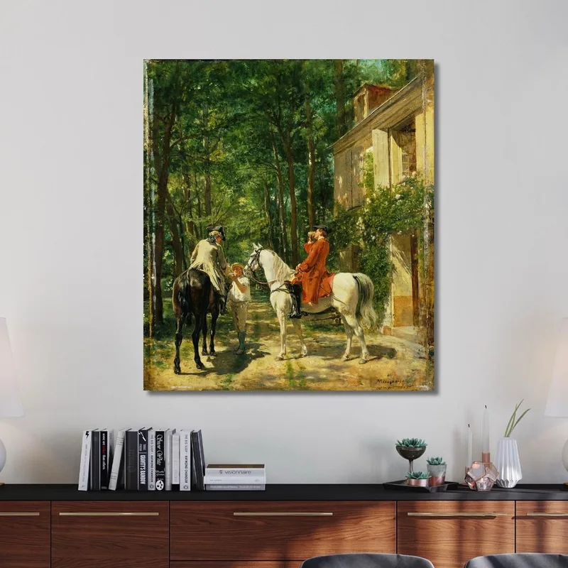 L'Auberge Du Bord De Route Ernest Meissonier