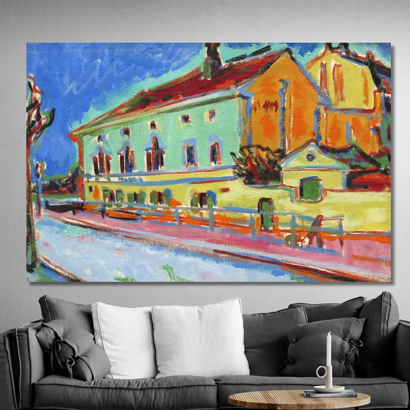 Dance Hall Bellevue Obverse Ernst Ludwig Kirchner