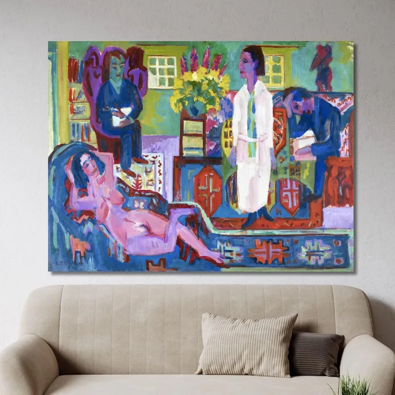 Boemia Moderna 1924 Ernst Ludwig Kirchner