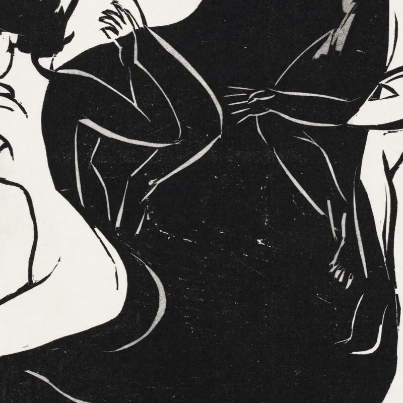 Nudi Che Danzano Intorno A Un'Ombra, 1936 Ernst Ludwig Kirchner