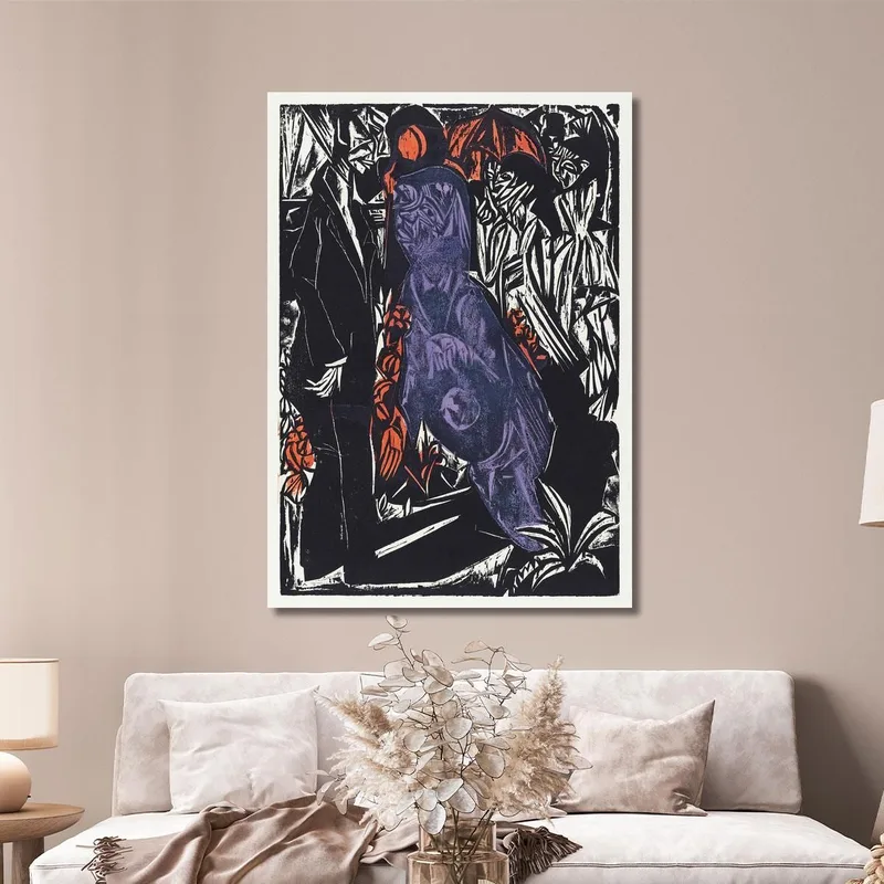 Peter Schlemihl S Wondrous Story The Sale Of His Shadow 1915 Ernst Ludwig Kirchner