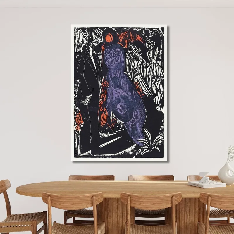 Peter Schlemihl S Wondrous Story The Sale Of His Shadow 1915 Ernst Ludwig Kirchner