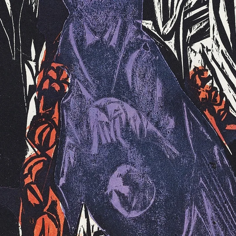 Peter Schlemihl S Wondrous Story The Sale Of His Shadow 1915 Ernst Ludwig Kirchner