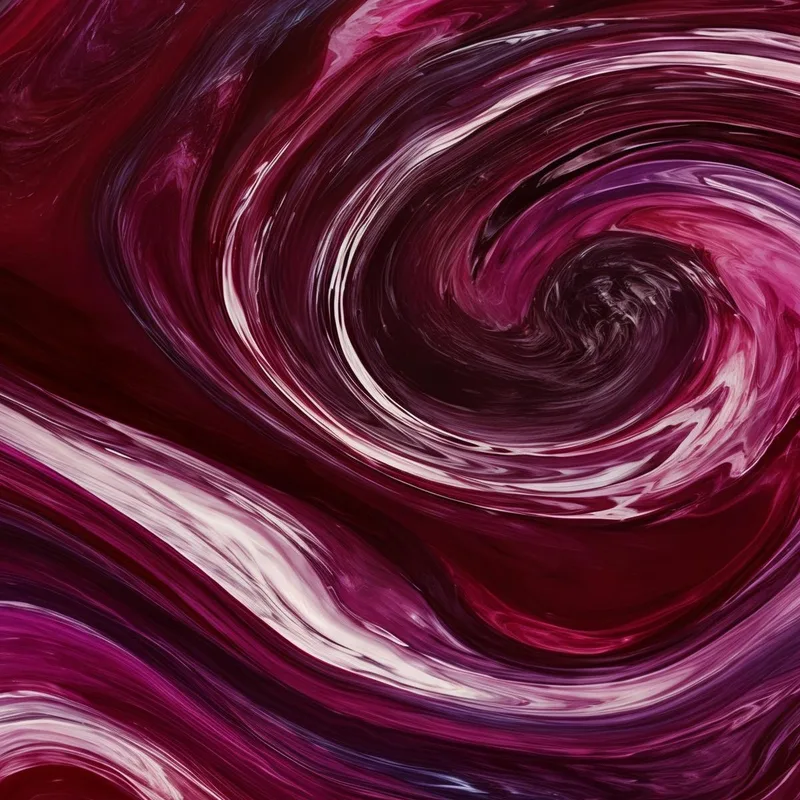 Lienzo artistico remolino abstracto burdeos