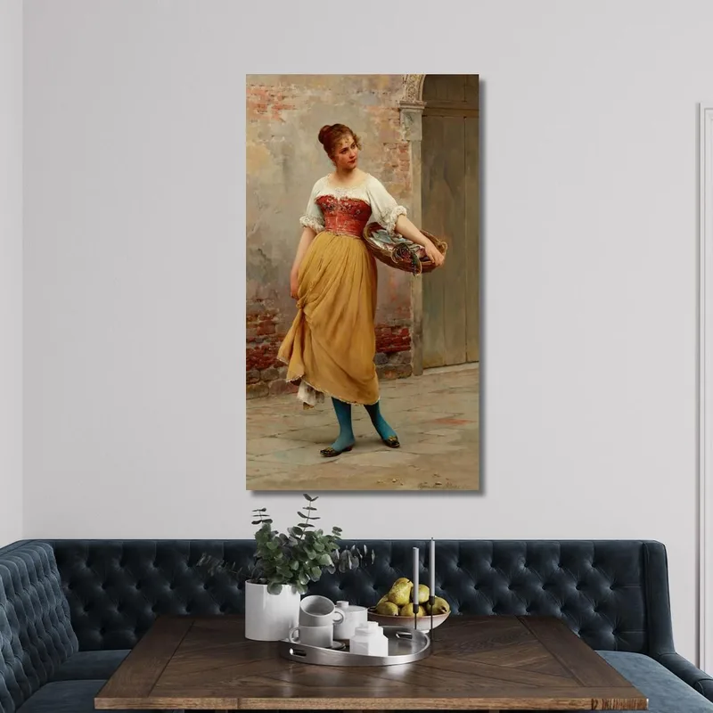 Ein Guter Fang Eugen von Blaas