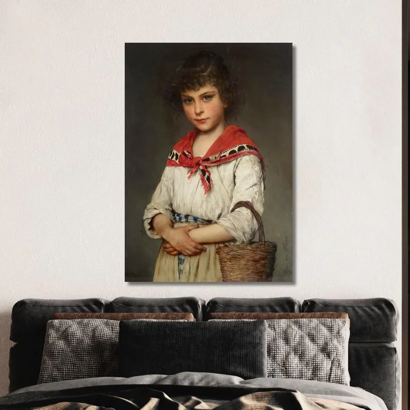 A Neapolitan Girl Eugen von Blaas