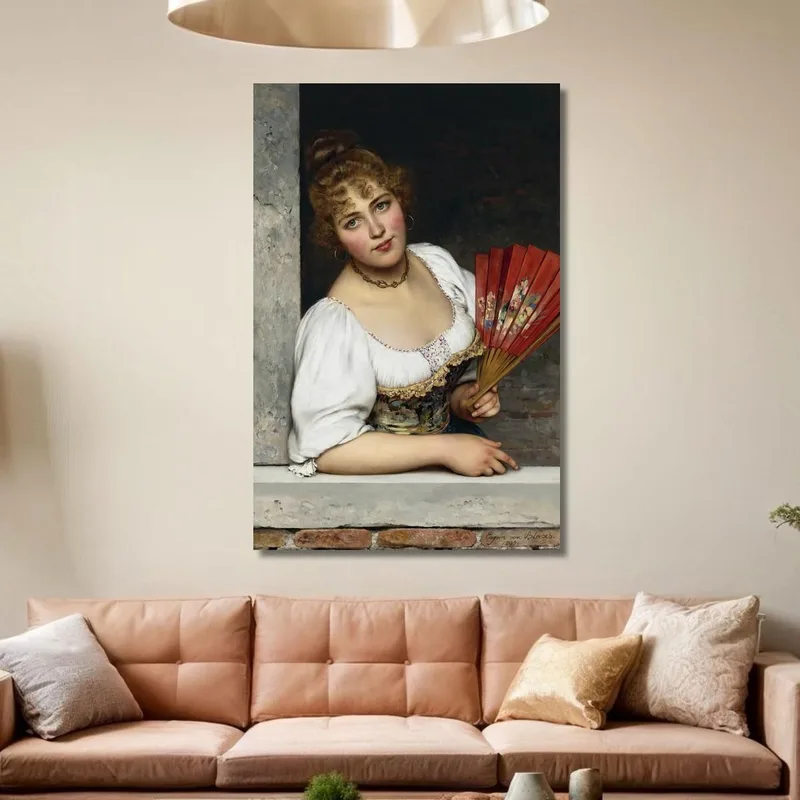 Alla Finestra Eugen von Blaas