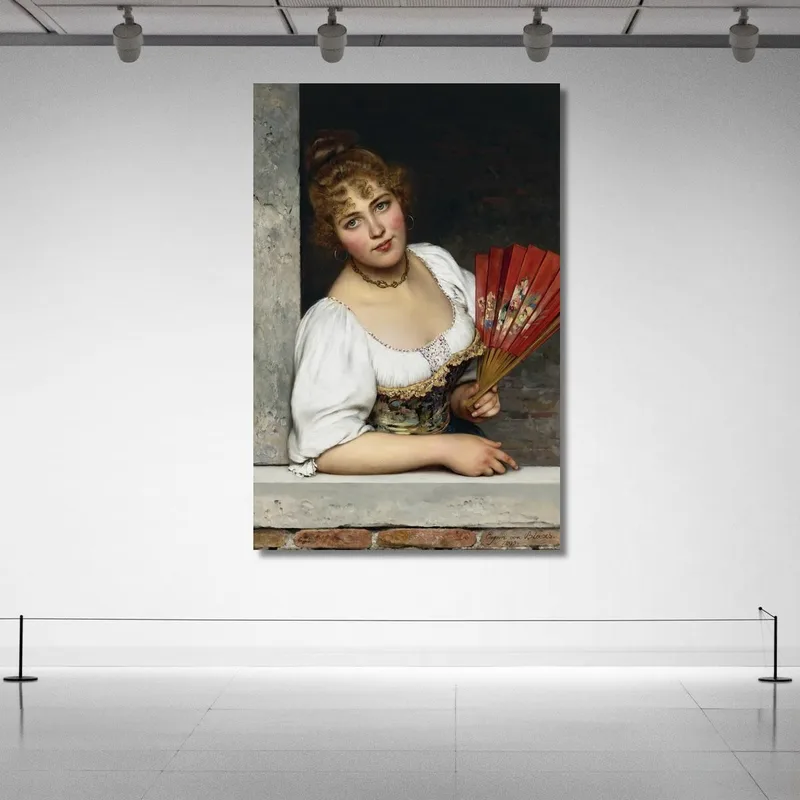Alla Finestra Eugen von Blaas