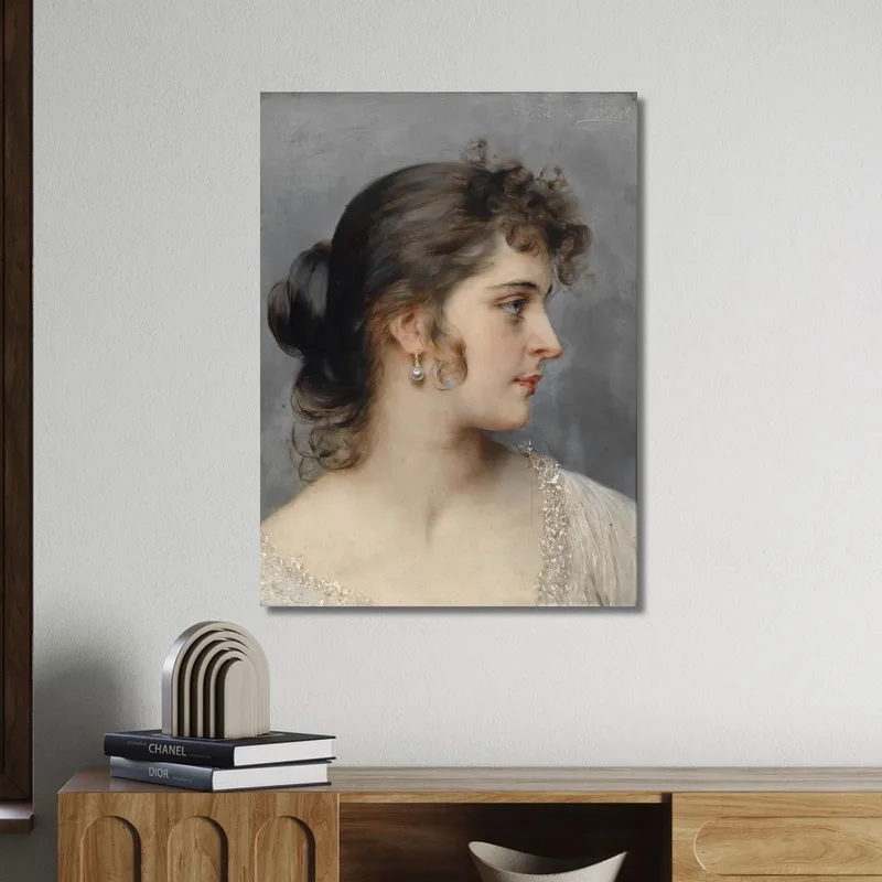 Retrato De Una Dama Eugen von Blaas