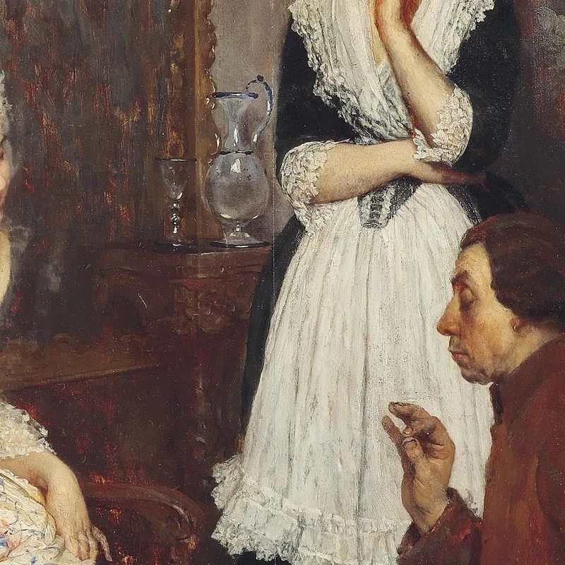 El Zapato Perfecto Eugen von Blaas