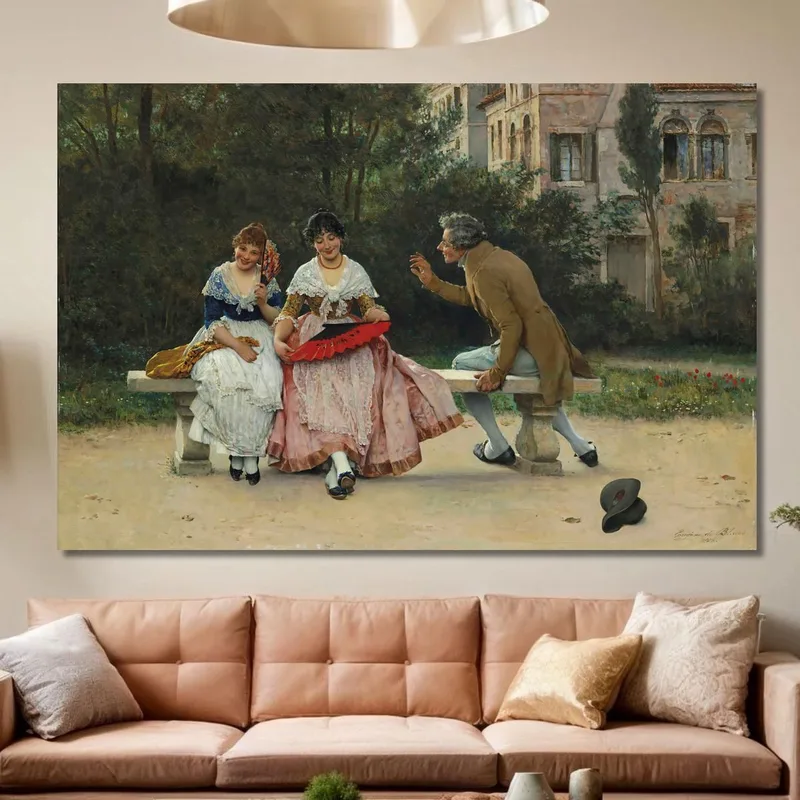 In The Park 2 Eugen von Blaas