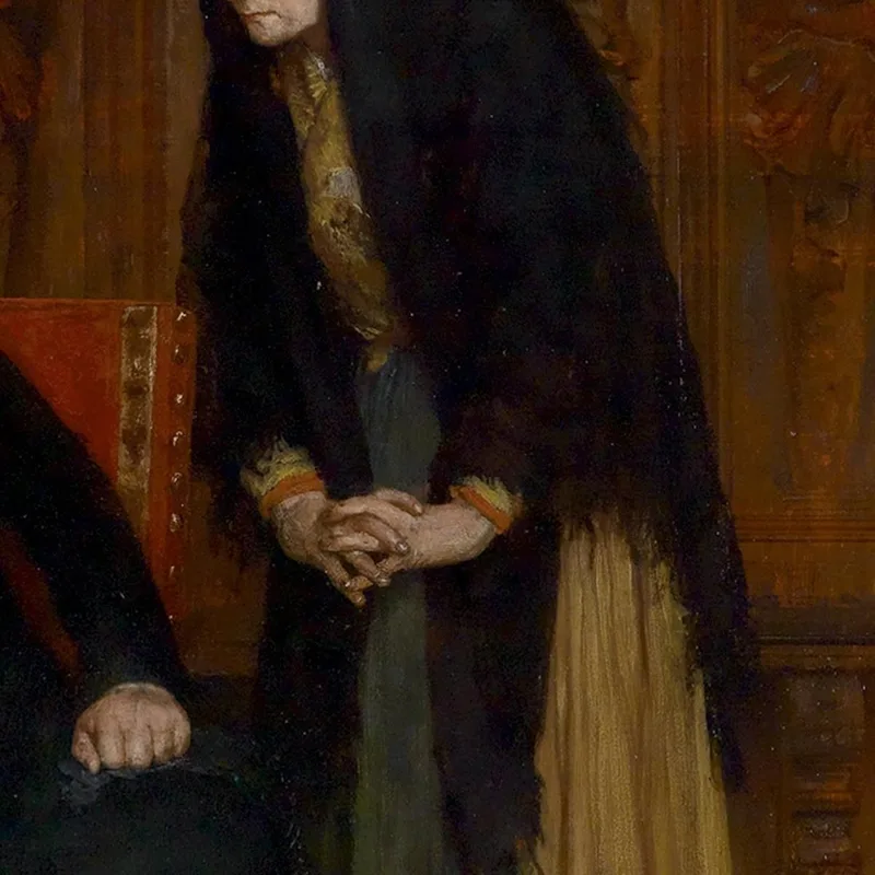 In Der Sakristei Eugen von Blaas