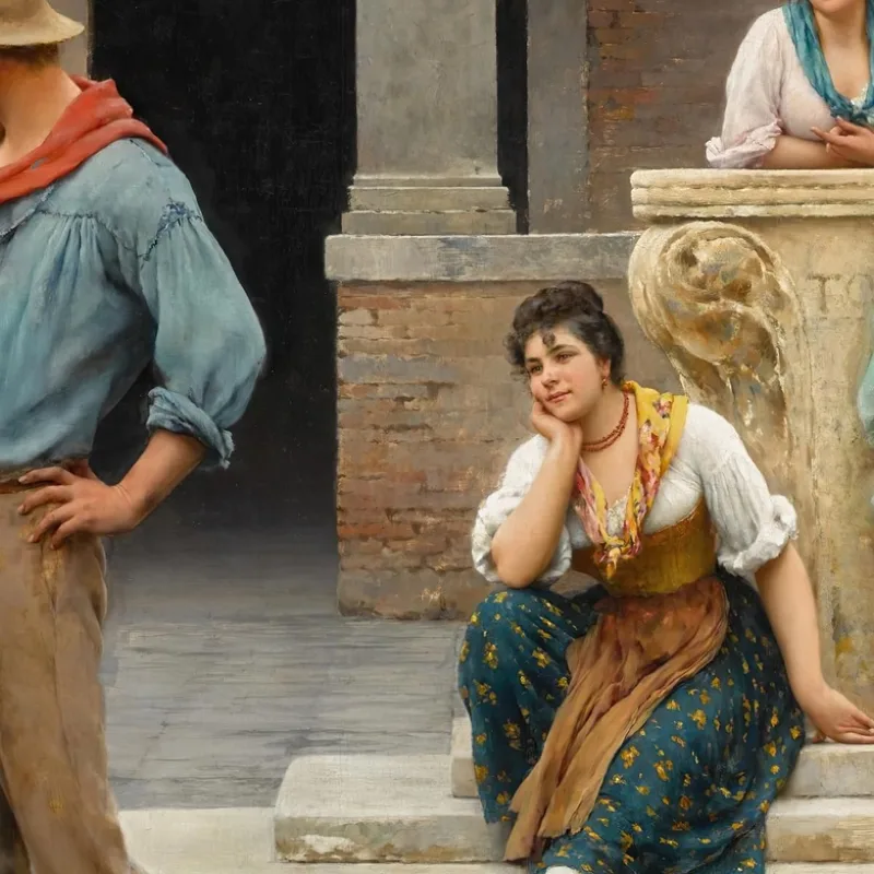 No Hay Amor Sin Envidia Eugen von Blaas