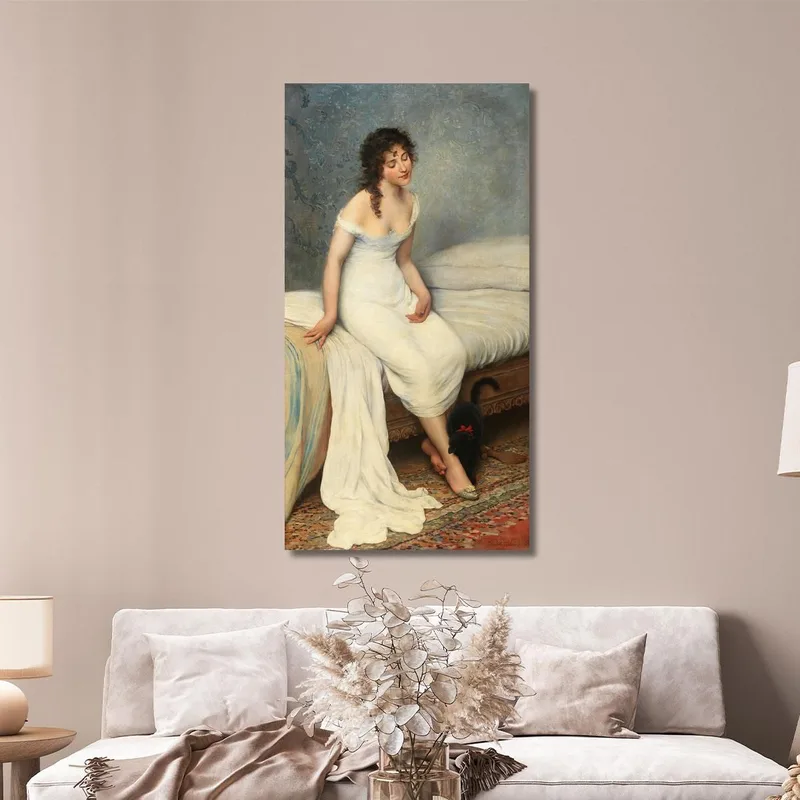 Le Réveil Eugen von Blaas