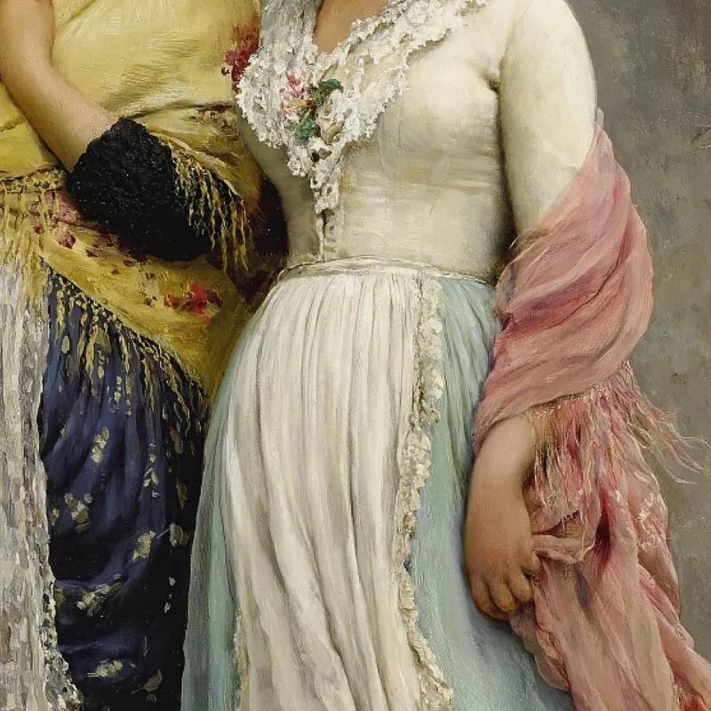 Die Koketterie Eugen von Blaas