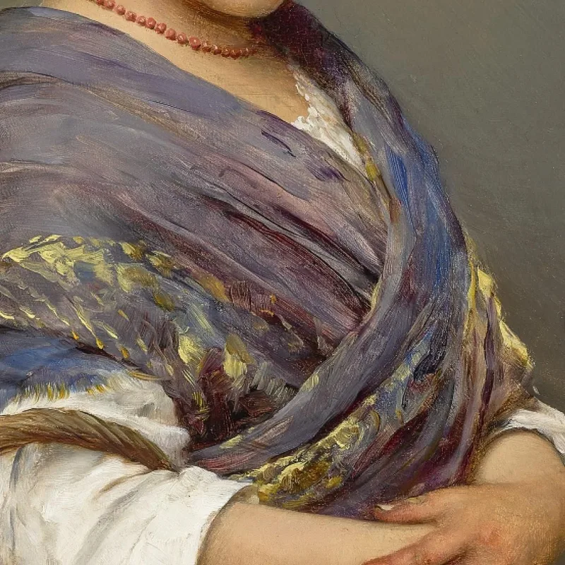 Young Girl With A Basket Of Flowers Eugen von Blaas
