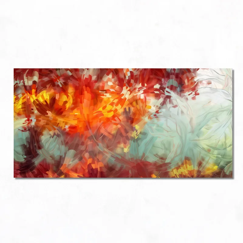 Movimento Astratto Vivace quadro canvas