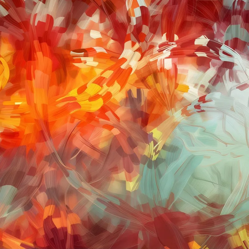 Movimento Astratto Vivace quadro canvas